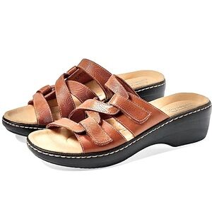 Clarks Merliah Karli Sandal Tan Size 12 NWT